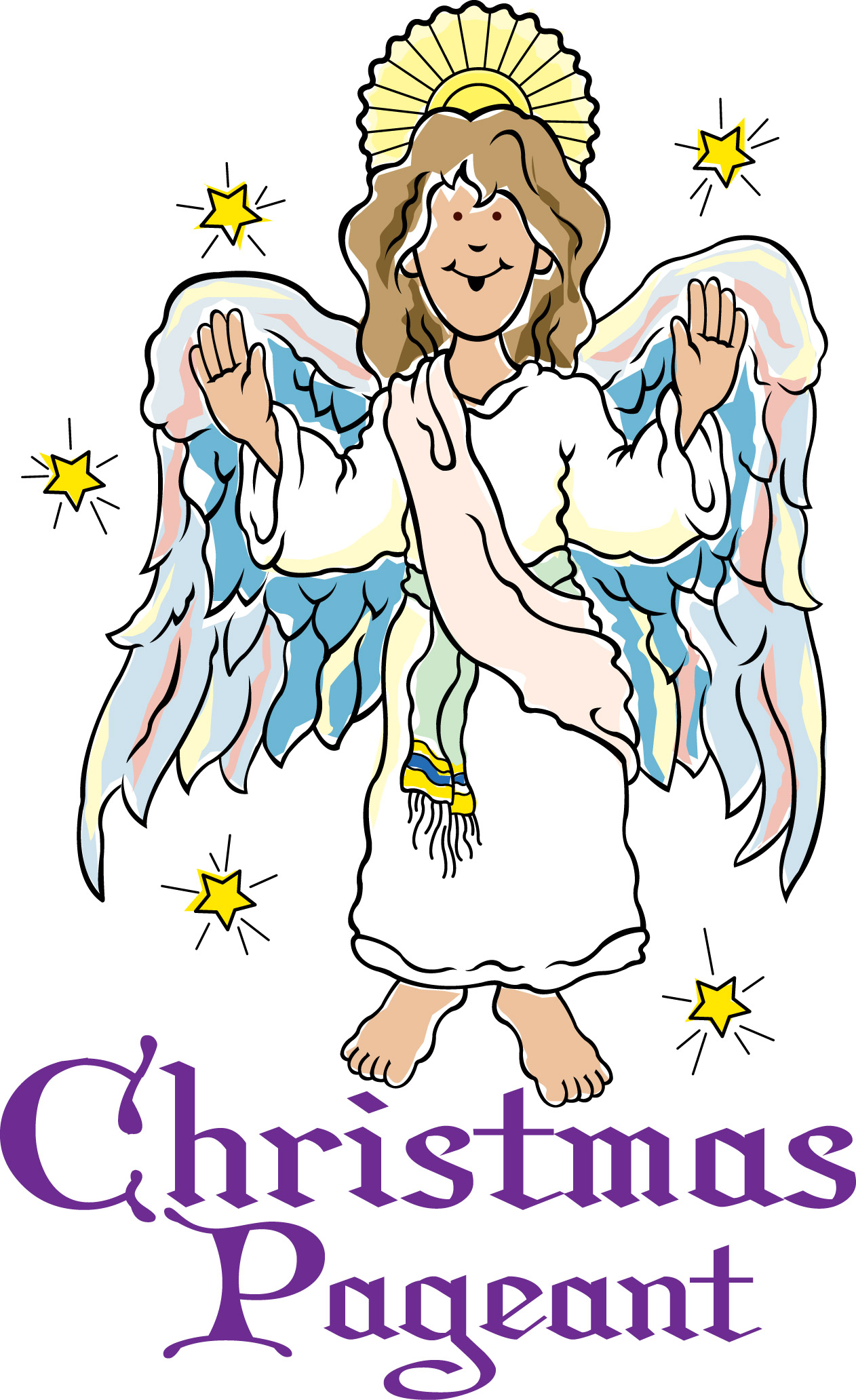 free clipart christmas pageant - photo #17